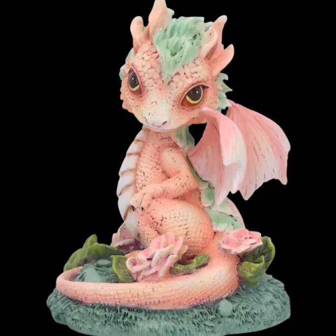Nemesis Now Carnation Flower Dragon Figurine