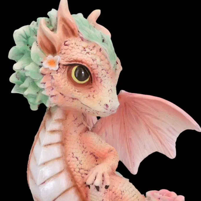 Nemesis Now Carnation Flower Dragon Figurine