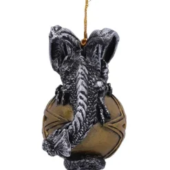 Nemesis Now Caspar Festive Hanging Dragon Ornament
