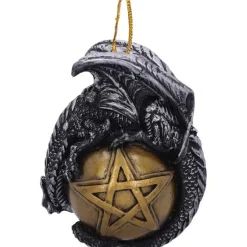 Nemesis Now Caspar Festive Hanging Dragon Ornament