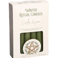 Something Different Cedar and Pine Winter Ritual Spell Candles