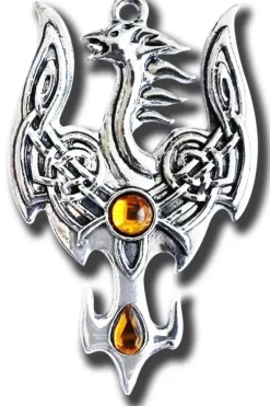 Mythic Celts Celtic Avalonian Phoenix Pendant
