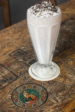 Oakhart Industries Celtic Knot Fox Coaster