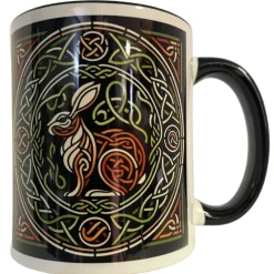 Oakhart Industries Celtic Knot Rabbit Mug
