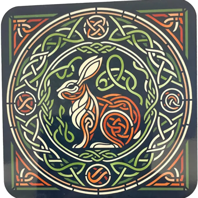 Oakhart Industries Celtic Knot Rabbit Mug