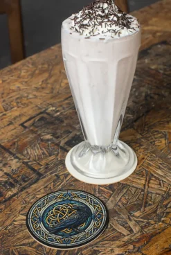Oakhart Industries Celtic Knot Raven Coaster
