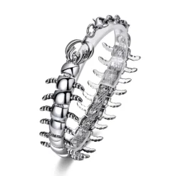 Gothic and Steampunk Jewellery Centipede Bracelet