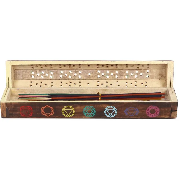 Something Different Chakra Wooden Mixed Incense Box Set