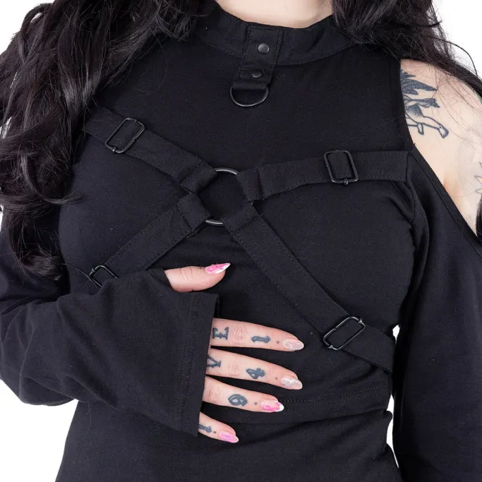 Innocent Clothing Chemical Black Anidori Top
