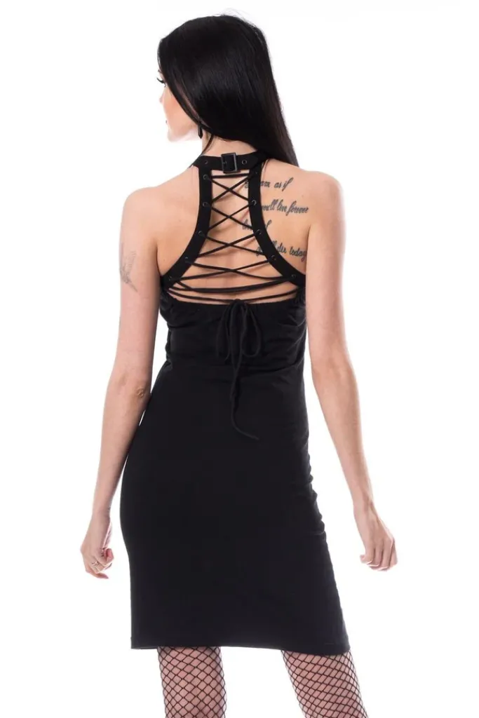 Innocent Clothing Chemical Black Matilda Dress (S)