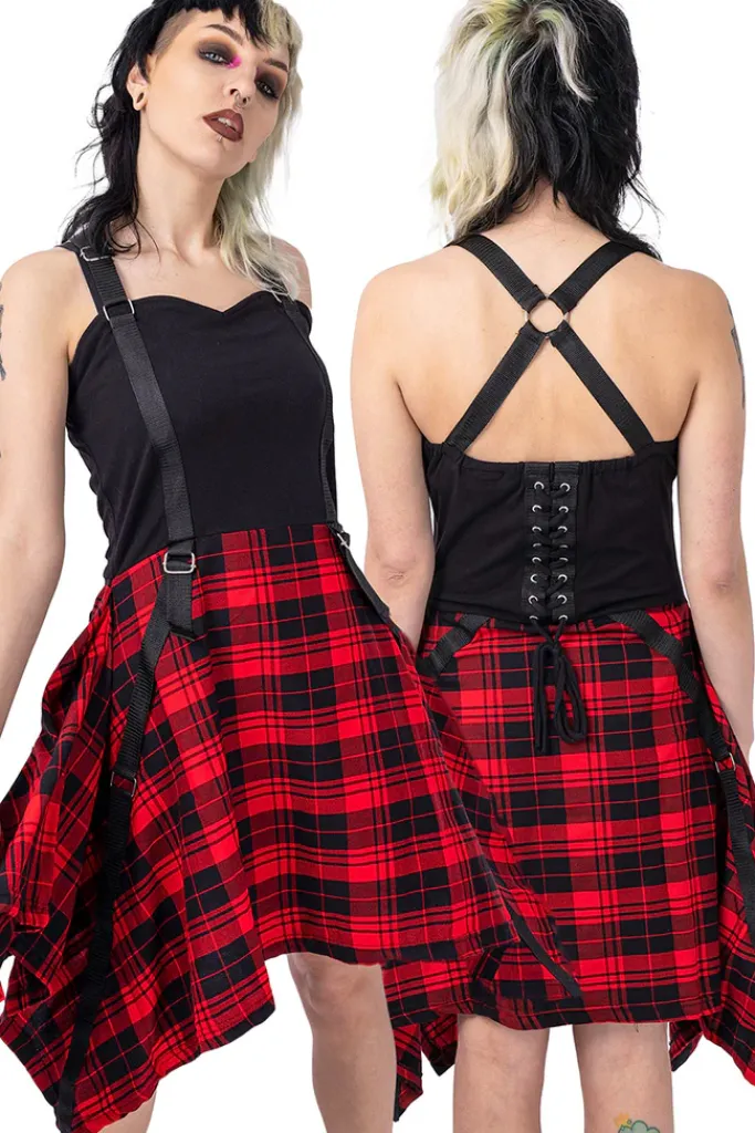 Innocent Clothing Chemical Black Spectral Dress