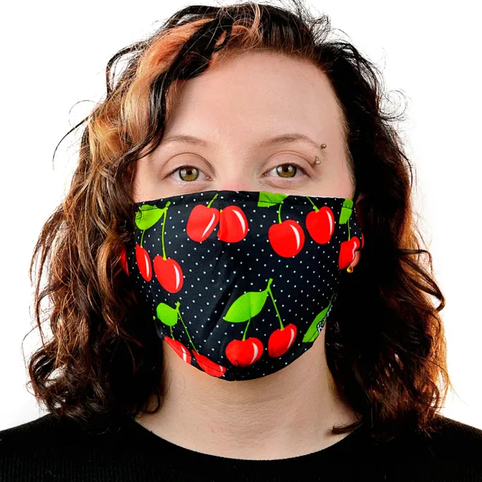 Innocent Clothing Cherry Face Mask