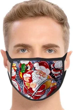 Christmas Face Masks Christmas Face Mask Santa
