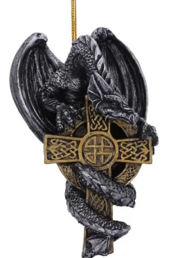 Nemesis Now Claus Festive Hanging Dragon Ornament