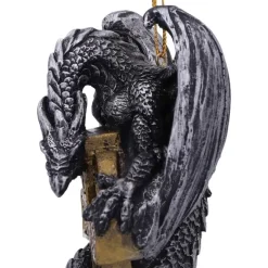 Nemesis Now Claus Festive Hanging Dragon Ornament
