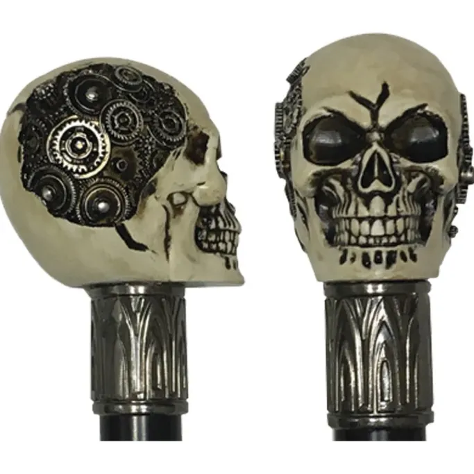 Nemesis Now Clockwork Cranium Swaggering Cane