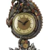 Nemesis Now Clockwork Reign Steampunk Dragon Clock