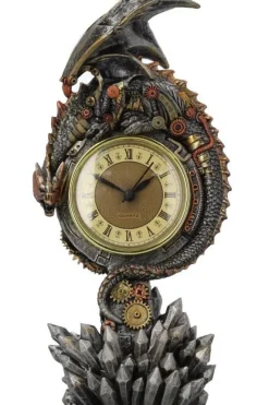 Nemesis Now Clockwork Reign Steampunk Dragon Clock