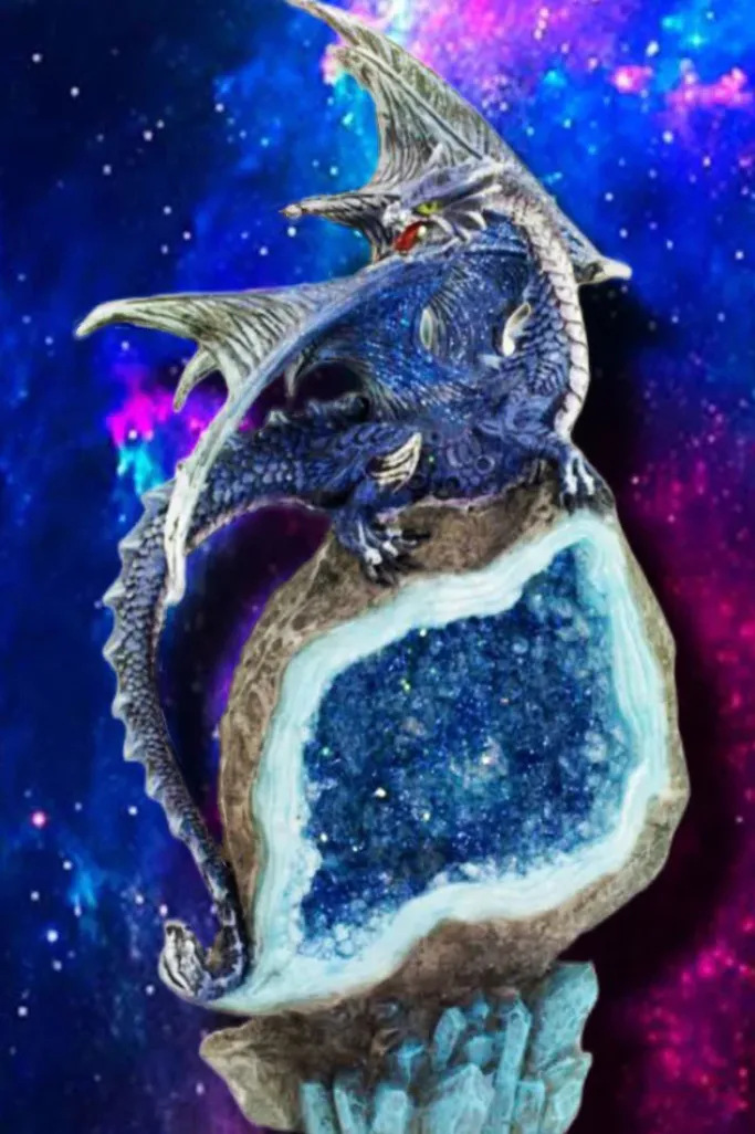 Nemesis Now Cobalt Custodian Dragon