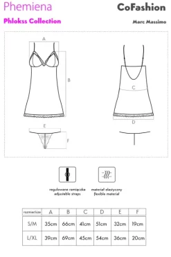 CoFashion Phemiena Chemise (L/XL)