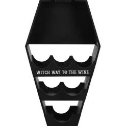 Something Different Coffin Wine Shelf