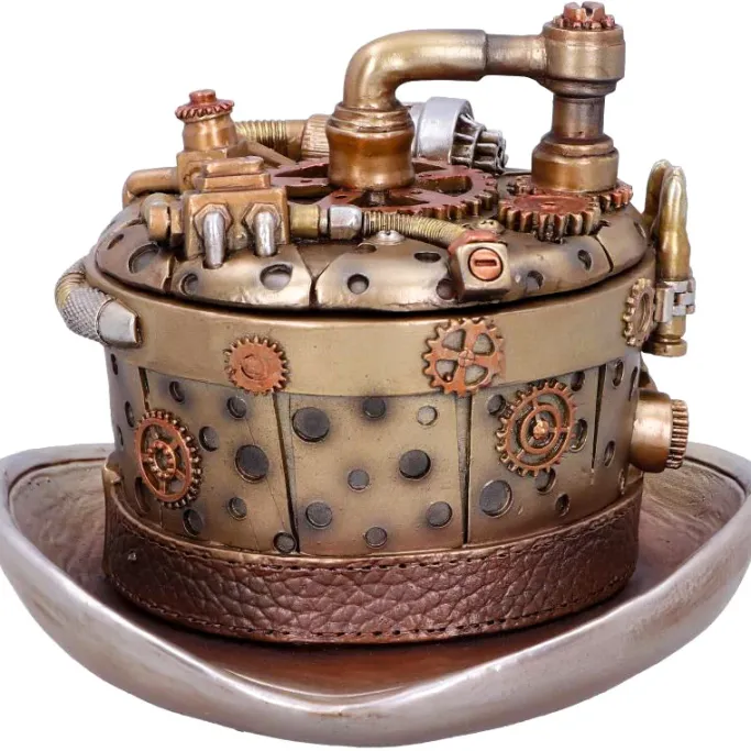 Nemesis Now Cogwork Hatter Box Steampunk Top Hat