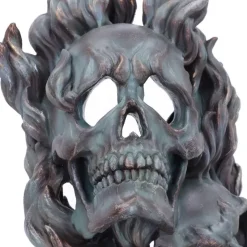 Nemesis Now Comedy and Tragedy Skull Ornament