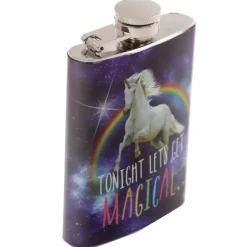 Puckator Cosmic Unicorn Hip Flask