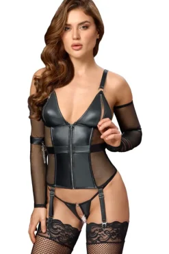 Cottelli Collection Bondage Cottelli Bondage Captivating Basque