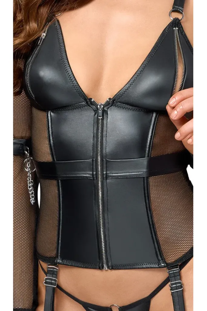 Cottelli Collection Bondage Cottelli Bondage Captivating Basque