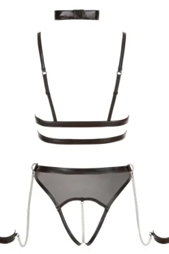 Cottelli Collection Bondage Cottelli Bondage Crotchless Body with Chains