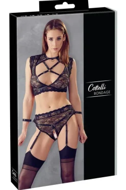 Cottelli Collection Bondage Cottelli Bondage Erotic Lingerie Set