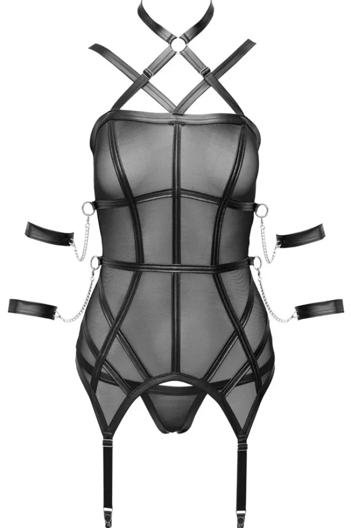 Cottelli Collection Bondage Cottelli Bondage Harness Lingerie Set