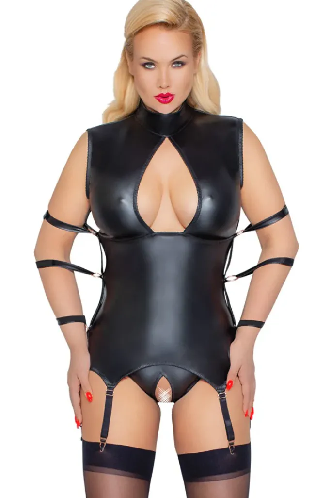 Cottelli Collection Bondage Cottelli Bondage Plus Size Basque