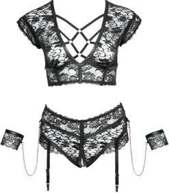 Cottelli Collection Bondage Cottelli Bondage Plus Size Lingerie Set