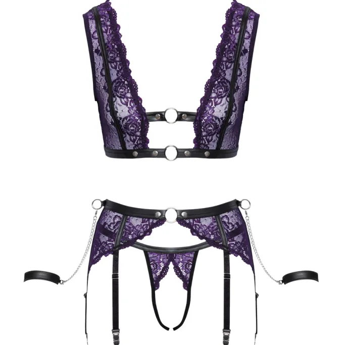 Cottelli Collection Bondage Cottelli Bondage Purple Set