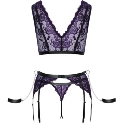 Cottelli Collection Bondage Cottelli Bondage Purple Set