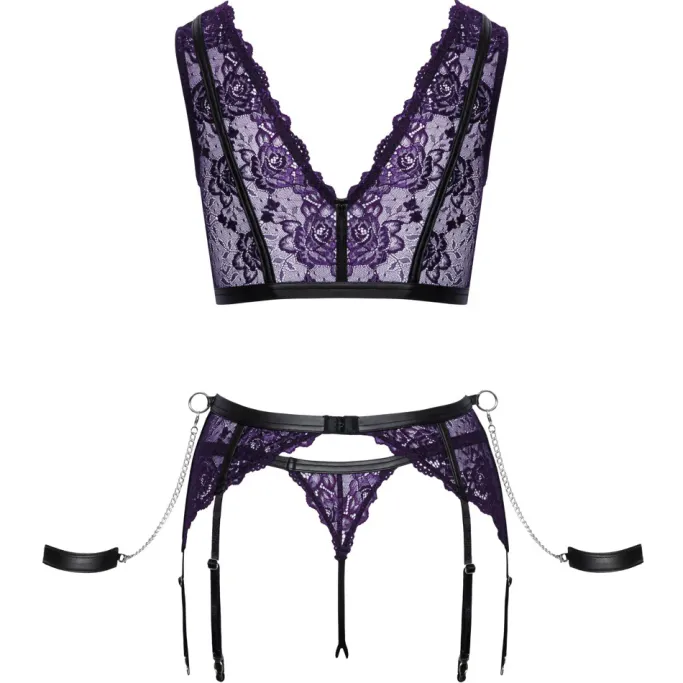 Cottelli Collection Bondage Cottelli Bondage Purple Set