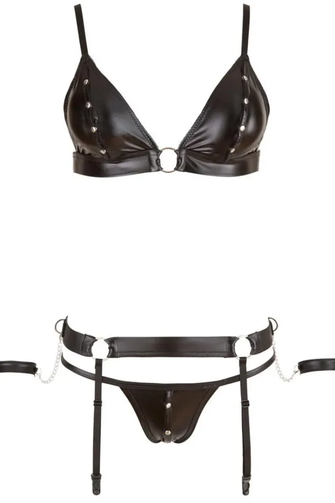Cottelli Collection Bondage Cottelli Bondage Suspender Set