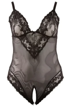 Cottelli Collection Plus Size Crotchless Body