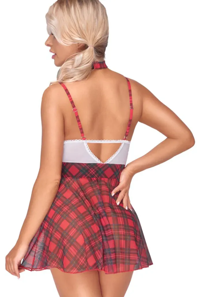 Cottelli Collection Cottelli Costume Schoolgirl Uniform Costume (S, M)