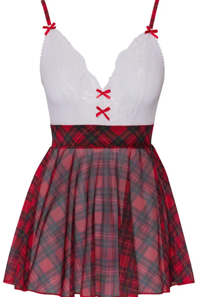 Cottelli Collection Cottelli Costume Schoolgirl Uniform Costume (S, M)