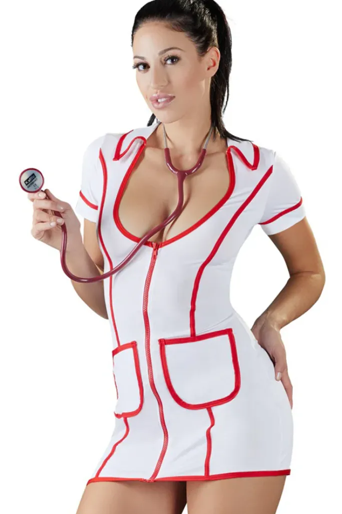 Cottelli Collection Cottelli Costumes Nurse Dress (M, L)