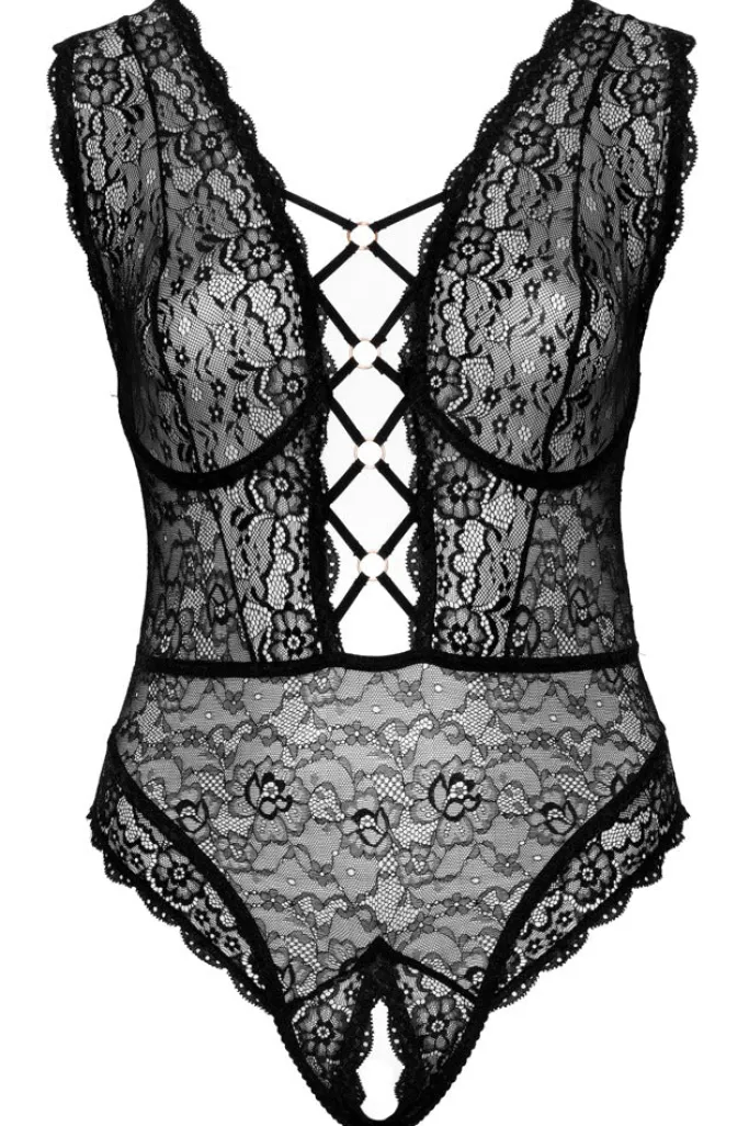 Cottelli Collection Cottelli Curves Lace Body