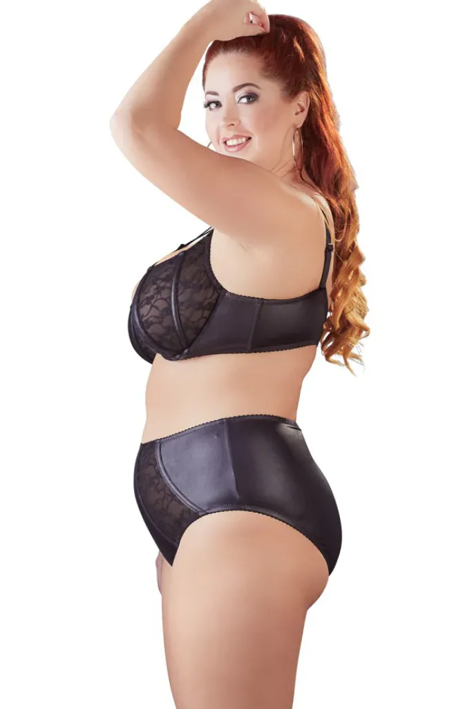 Cottelli Collection Cottelli Curves Plus Size Bra and Briefs (L)