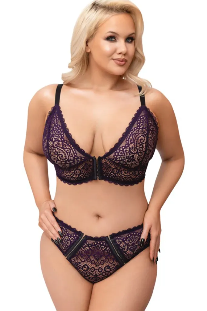 Cottelli Collection Cottelli Curves Purple Set