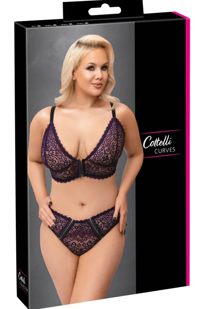 Cottelli Collection Cottelli Curves Purple Set