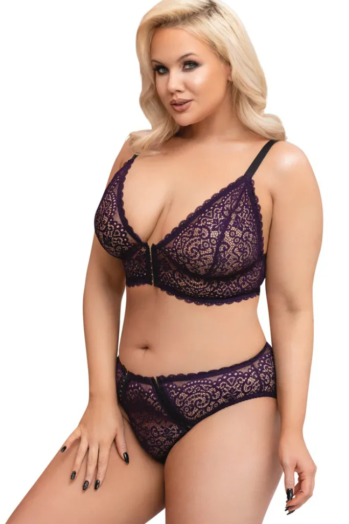Cottelli Collection Cottelli Curves Purple Set
