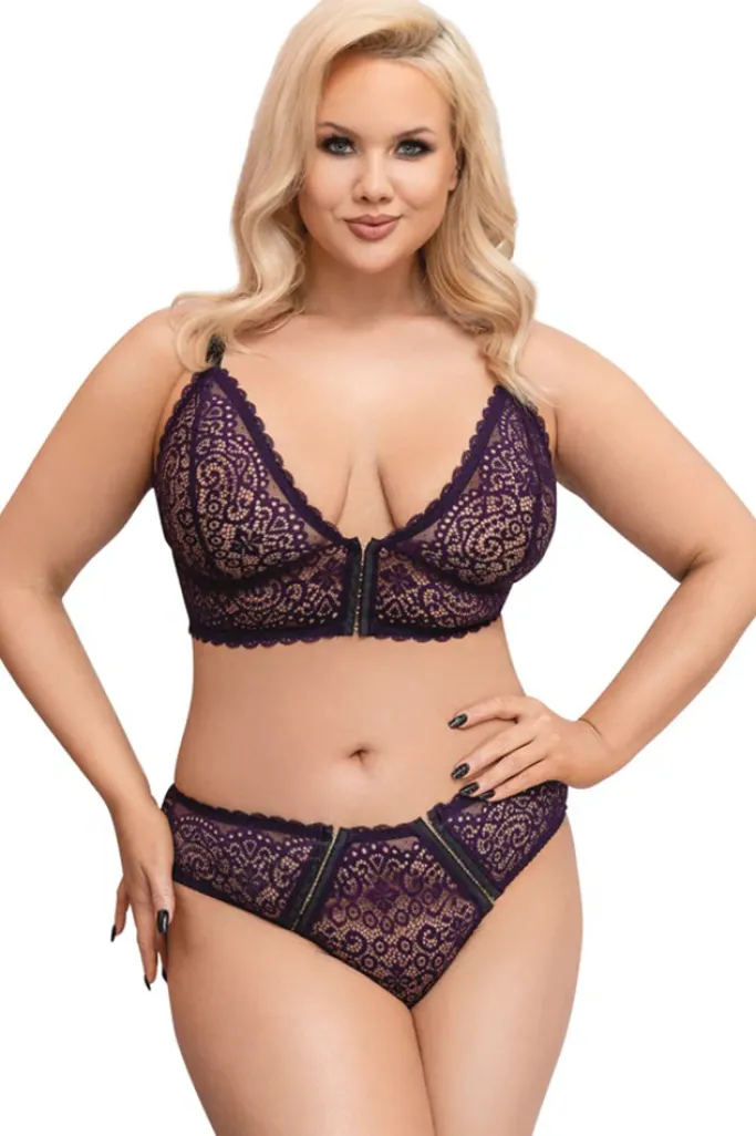 Cottelli Collection Cottelli Curves Purple Set