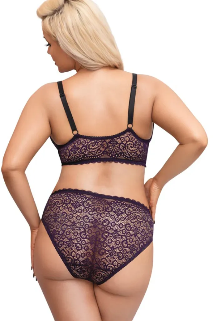 Cottelli Collection Cottelli Curves Purple Set